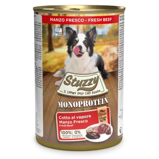 Stuzzy Comida Húmeda Monoprotein Para Perros De Buey 3 Stuzzy Comida Húmeda Monoprotein Para Perros De Buey