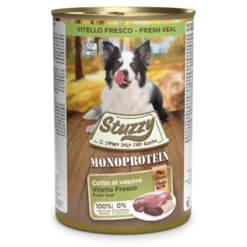 Pack 6 Stuzzy Comida Húmeda Monoprotein Para Perros De Ternera