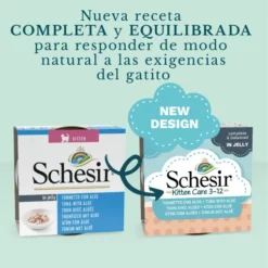Pack 14 Schesir Comida Húmeda De Atún Con Aloe En Gelatina Para Gatitos -Suministros De Mascotas Ventas 2024 03064100 8005856750330 V10 6389b6028adbc g