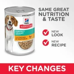 Pack 12 Hill's Comida Húmeda Science Plan Perfect Weight De Pollo Para El Control De Peso En Perros 14 Pack 12 Hill's Comida Húmeda Science Plan Perfect Weight De Pollo Para El Control De Peso En Perros -Suministros De Mascotas Ventas 2024 114593 atf11 52742364308 key changes 5 g