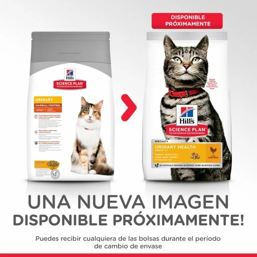 Hill's Pienso Science Plan Urinary Health Adult Para El Cuidado Del Tracto Urinario En Gatos 5 Hill's Pienso Science Plan Urinary Health Adult Para El Cuidado Del Tracto Urinario En Gatos - Imagen 3
