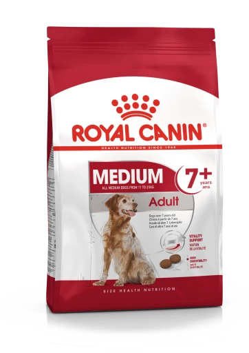 Royal Canin Medium Adult 7+ Pienso Para Perro Sénior De Razas Tamaño Mediano 4 Royal Canin Medium Adult 7+ Pienso Para Perro Sénior De Razas Tamaño Mediano - Imagen 2