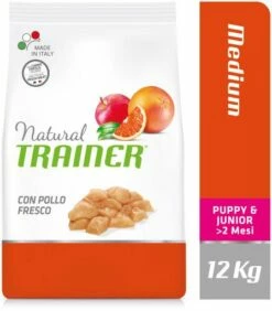 Trainer Pienso Natural De Pollo Fresco Para Cachorros Y Perros Junior Raza Mediana -Suministros De Mascotas Ventas 2024 118807 1 2 g