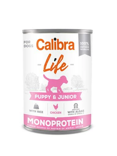 Calibra Comida Húmeda Life Puppy & Junior De Pollo Y Arroz Para Cachorros 3 Calibra Comida Húmeda Life Puppy & Junior De Pollo Y Arroz Para Cachorros