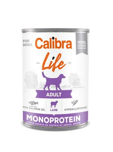 Calibra Comida Húmeda Life Adult De Cordero Para Perros 3 Calibra Comida Húmeda Life Adult De Cordero Para Perros