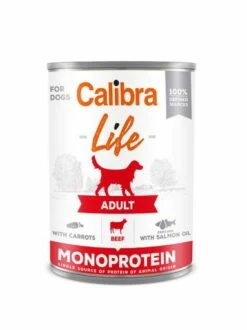 Calibra Comida Húmeda Life Adult De Ternera Y Zanahoria Para Perros