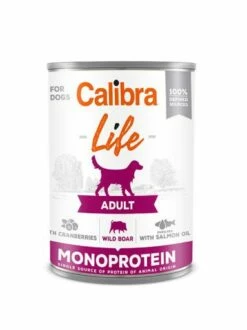 Calibra Comida Húmeda Life Adult De Jabalí Y Arándanos Para Perros