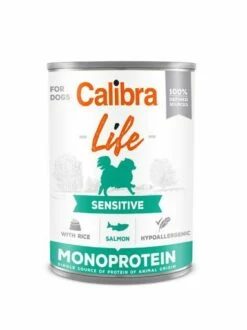 Calibra Comida Húmeda Life Sensitive De Salmón Y Arroz Para Perros