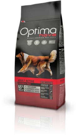 Optimanova Pienso Active Para Perros Adultos De Pollo Y Arroz 11 Optimanova Pienso Active Para Perros Adultos De Pollo Y Arroz -Suministros De Mascotas Ventas 2024 126364 126364 bag 03 3 0 g