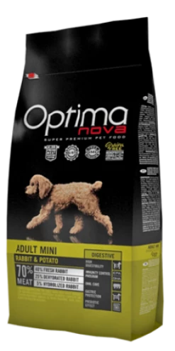 Optimanova Pienso Para Perros Mini De Conejo Y Patata 12 Optimanova Pienso Para Perros Mini De Conejo Y Patata -Suministros De Mascotas Ventas 2024 126375 bag 03 1 g