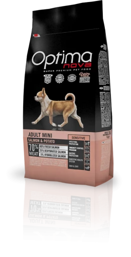 Optimanova Pienso Para Perros Mini De Salmón Y Patata 7 Optimanova Pienso Para Perros Mini De Salmón Y Patata - Imagen 5