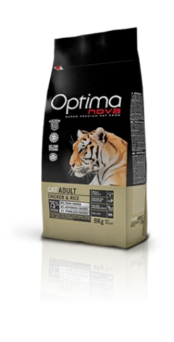 Optimanova Pienso Para Gatos De Pollo Y Arroz -Suministros De Mascotas Ventas 2024 126391 126391 126391 bag 03 2 0 0 g