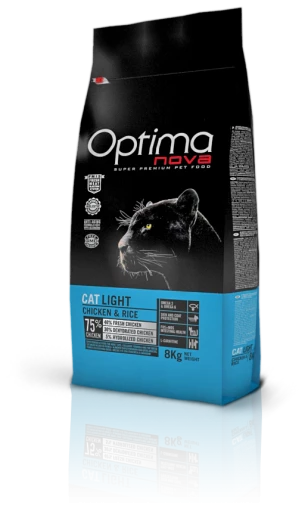 Optimanova Pienso Light Para Gatos De Pollo Y Arroz 7 Optimanova Pienso Light Para Gatos De Pollo Y Arroz - Imagen 5