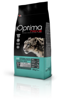 Optimanova Pienso Para Gatos Esterilizados De Pollo -Suministros De Mascotas Ventas 2024 126395 bag 03 2 g