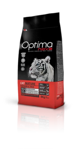 Optimanova Pienso Para Gatos Senior De Pollo 12 Optimanova Pienso Para Gatos Senior De Pollo -Suministros De Mascotas Ventas 2024 126397 126397 bag 03 2 0 g