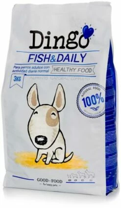 Dingo Pienso Fish & Daily Para Perros Adultos Con Pescado