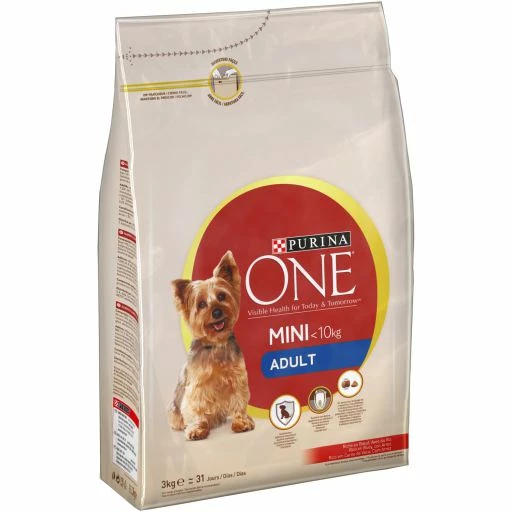 Purina One Pienso Mini Dog Adult Buey Y Arroz 3 Purina One Pienso Mini Dog Adult Buey Y Arroz