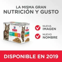 Hill's Comida Húmeda Science Plan Multipack Perfect Weight De Pollo Y Salmón Para El Control De Peso En Gat -Suministros De Mascotas Ventas 2024 133938 52742000589 imagen producto pw 3 g