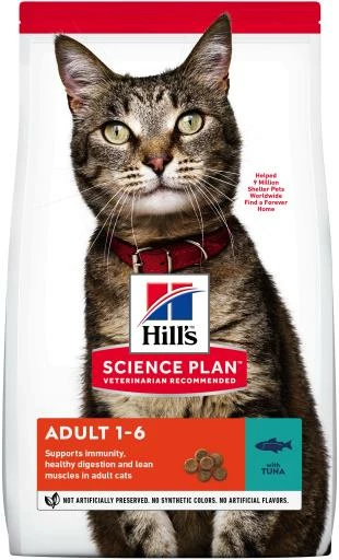 Hill's Pienso Science Plan Adult De Atún Para Gatos 3 Hill's Pienso Science Plan Adult De Atún Para Gatos
