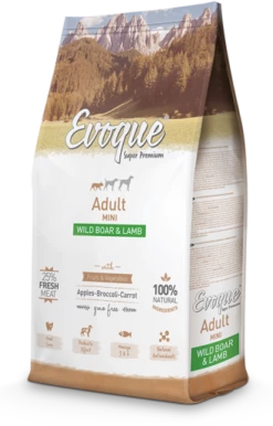 Evoque Pienso Adult Mini Cordero Wild Jabalí Y Arroz