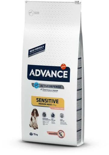 Advance Pienso Sensitive De Arroz Y Salmón Para Perro Medium Maxi 3 Advance Pienso Sensitive De Arroz Y Salmón Para Perro Medium Maxi