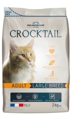 Flatazor Pienso Para Gatos Crocktail Adult Large Breed Grandes Razas