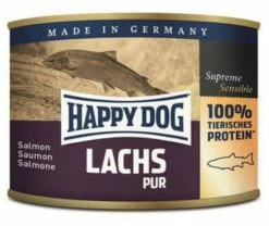 Happy Dog Comida Húmeda Supreme Sensible Con Salmón -Suministros De Mascotas Ventas 2024 158992 happy dog lachs pur 200 g 12 stueck 54691 1 1 9p 1 g