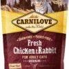 Carnilove Fresh Chic & Rabbit Gourmand -Suministros De Mascotas Ventas 2024 162646 160867 cl cat chicken rabbit 400g 3d 1 1 jpg 1 g
