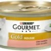 Pack 24 Gourmet Comida Húmeda Gold Mousse De Salmón Para Gatos 2 Pack 24 Gourmet Comida Húmeda Gold Mousse De Salmón Para Gatos -Suministros De Mascotas Ventas 2024 171262 0 g