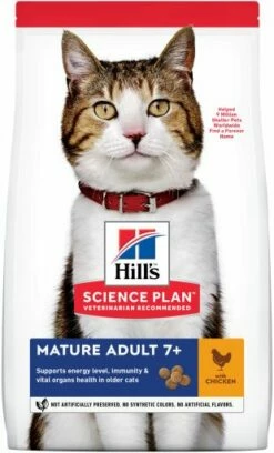 Hill's Pienso Science Plan Mature Adult +7 De Pollo Para Gatos Senior