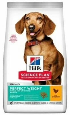 Hill's Pienso Science Plan Perfect Weight Mini Para El Control De Peso En Perros De Razas Pequeñas