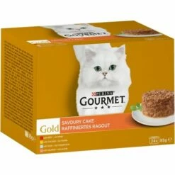 Gourmet Comida Húmeda En Multipack Tartelette De Buey, Pollo, Atún Y Salmón Para Gatos -Suministros De Mascotas Ventas 2024 175679 2 g