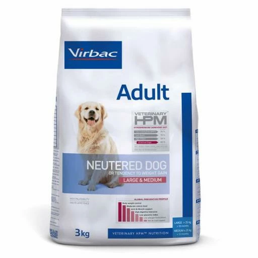 HPM Pienso Virbac Veterinary Adult Neutered Large & Medium Para Perros Adultos Medianos Y Grandes 3 HPM Pienso Virbac Veterinary Adult Neutered Large & Medium Para Perros Adultos Medianos Y Grandes