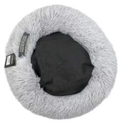 Musqui Cama Redonda Relax Gris Claro Para Perros Y Gatos -Suministros De Mascotas Ventas 2024 3 638e057aee538 g