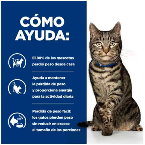 Hill's Pienso Prescription Diet Feline Metabolic Atún Para Gatos 5 Hill's Pienso Prescription Diet Feline Metabolic Atún Para Gatos - Imagen 3