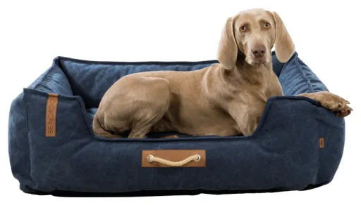 Trixie Cama Föhr Be Nordic Azul Oscuro Para Perro 5 Trixie Cama Föhr Be Nordic Azul Oscuro Para Perro - Imagen 3