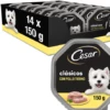 Pack 14 Cesar Comida Húmeda Para Perros Sabor Pollo En Paté Tarrina -Suministros De Mascotas Ventas 2024 38197 6 g