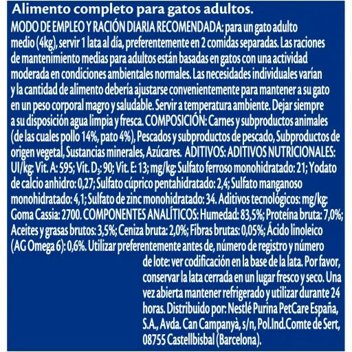 Pack 24 Felix Lata De Pollo Y Pato En Gelatina 5 Pack 24 Felix Lata De Pollo Y Pato En Gelatina - Imagen 3