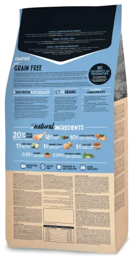 Ownat Pienso Just Grain Free Adult De Cordero Para Perros 4 Ownat Pienso Just Grain Free Adult De Cordero Para Perros - Imagen 2