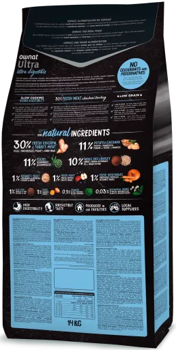 Ownat Pienso Ultra Maxi Junior De Pollo Y Pavo Para Cachorros De Raza Grande 4 Ownat Pienso Ultra Maxi Junior De Pollo Y Pavo Para Cachorros De Raza Grande - Imagen 2