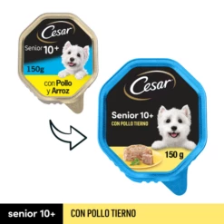 Pack 14 Cesar Comida Húmeda Para Perros Senior En Paté Con Pollo Y Arroz Tarrina 13 Pack 14 Cesar Comida Húmeda Para Perros Senior En Paté Con Pollo Y Arroz Tarrina -Suministros De Mascotas Ventas 2024 40816 1 g
