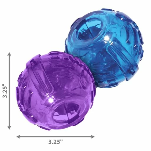 KONG Pelota Doble Lock It Para Snacks 6 KONG Pelota Doble Lock It Para Snacks - Imagen 4