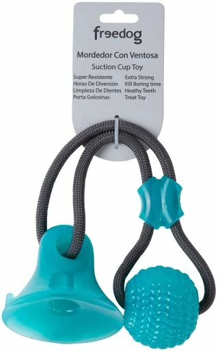 Freedog Juguete Pelota Mordedor Con Ventosa 5 Freedog Juguete Pelota Mordedor Con Ventosa - Imagen 3