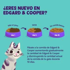 Edgard & Cooper Pienso De Pollo Fresco Y Pavo Fresco De Corral Con Arándanos, Hoja De Ortiga Y Salvia Para Gatos May -Suministros De Mascotas Ventas 2024 5 5407009640384 Cat Transition 63aad25405105 g