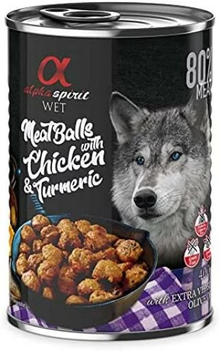 Pack 12 Alpha Spirit Albóndigas De Venado Y Romero 3 Pack 12 Alpha Spirit Albóndigas De Venado Y Romero