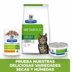 Hill's Pienso Metabolic Weight Loss & Maintenance De Pollo Para La Pérdida De Peso En Gatos 10 Hill's Pienso Metabolic Weight Loss & Maintenance De Pollo Para La Pérdida De Peso En Gatos -Suministros De Mascotas Ventas 2024 52742009421 6 g