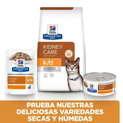 Hill's Pienso Prescription Diet K/d De Atún Para Enfermedades Renales Crónicas En Gatos 7 Hill's Pienso Prescription Diet K/d De Atún Para Enfermedades Renales Crónicas En Gatos - Imagen 5