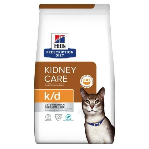 Hill's Pienso Prescription Diet K/d De Atún Para Enfermedades Renales Crónicas En Gatos 3 Hill's Pienso Prescription Diet K/d De Atún Para Enfermedades Renales Crónicas En Gatos