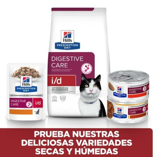 Hill's Pienso Prescription Diet I/d Digestive Care Para El Cuidado Digestivo En Gatos 6 Hill's Pienso Prescription Diet I/d Digestive Care Para El Cuidado Digestivo En Gatos - Imagen 4
