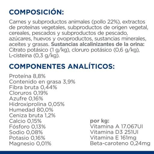 Hill's Comida Húmeda Prescription Diet C/d Multicare Urinary Care Para Enfermedades Urinarias En Gatos 4 Hill's Comida Húmeda Prescription Diet C/d Multicare Urinary Care Para Enfermedades Urinarias En Gatos - Imagen 2